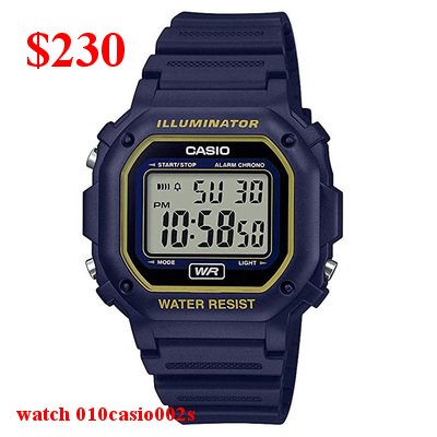 24 watch casio 002s